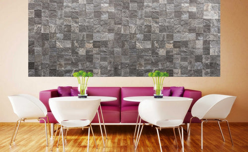 Dimex Tile Wall Carta Da Parati In Tessuto Non Tessuto 375X150cm 5 Strisce Ambiente | Yourdecoration.it