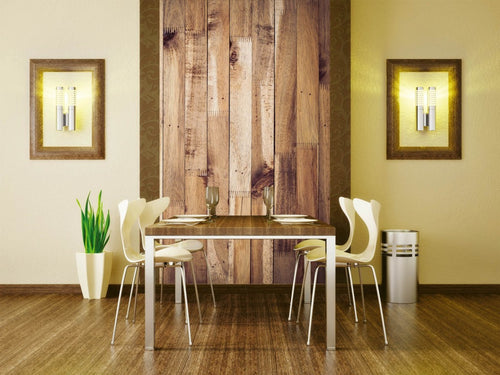 Dimex Timber Wall Carta Da Parati In Tessuto Non Tessuto 150X250cm 2 Strisce Ambiente | Yourdecoration.it