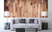 Dimex Timber Wall Carta Da Parati In Tessuto Non Tessuto 375X150cm 5 Strisce Ambiente | Yourdecoration.it