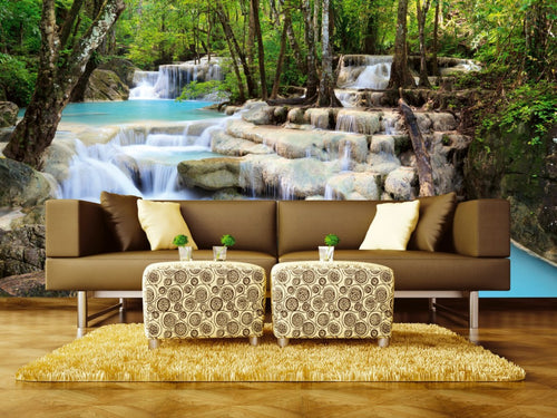 Dimex Waterfall Carta Da Parati In Tessuto Non Tessuto 375X250cm 5 Strisce Ambiente | Yourdecoration.it