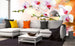 Dimex White Orchid Carta Da Parati In Tessuto Non Tessuto 375X250cm 5 Strisce Ambiente | Yourdecoration.it