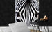 Dimex Zebra Carta Da Parati In Tessuto Non Tessuto 225X250cm 3 Strisce Ambiente | Yourdecoration.it