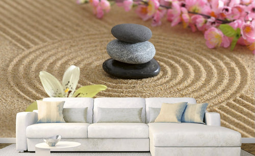 Dimex Zen Garden Carta Da Parati In Tessuto Non Tessuto 375X250cm 5 Strisce Ambiente | Yourdecoration.it