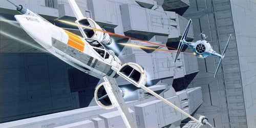 Dx10 067 Komar Star Wars Classic Rmq X Wing Vs Tie Fighter Carta Da Parati In Tessuto Non Tessuto 500X250cm 10 Strisce_8A1080E3 34E7 4B8E B564 Ede83A1971E6 | Yourdecoration.it