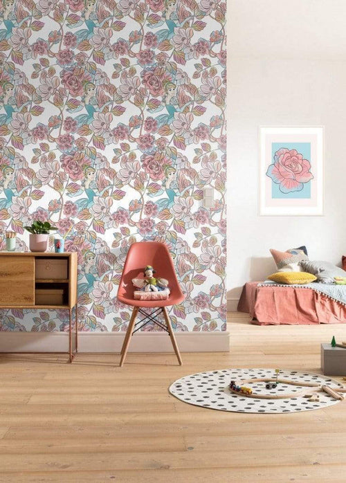 Dx4 007 Komar Cinderella Blossom Carta Da Parati In Tessuto Non Tessuto 200X280cm 4 Strisce Ambiente_69D650Cf 13Aa 4001 8841 2981B3Eec758 | Yourdecoration.it