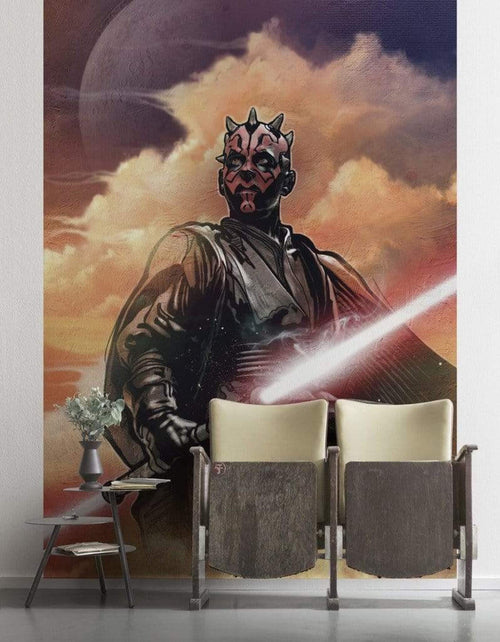 Dx4 041 Komar Star Wars Classic Darth Maul Carta Da Parati In Tessuto Non Tessuto 200X280cm 4 Strisce Ambiente | Yourdecoration.it