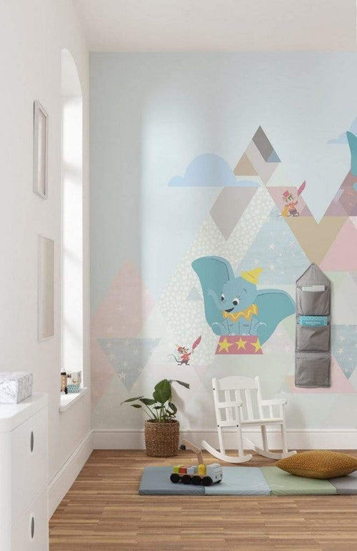 Dx6 011 Komar Dumbo Flying Elephant Carta Da Parati In Tessuto Non Tessuto 300X280cm 6 Strisce Ambiente_43Ec3C34 6764 4395 99Ea 63A046E2122B | Yourdecoration.it