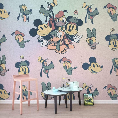 Dx6 023 Komar Mickey Fab5 Carta Da Parati In Tessuto Non Tessuto 300X280cm 6 Strisce Ambiente_7Abf6460 B6E3 416B 89A8 68B48Ca497Cc | Yourdecoration.it