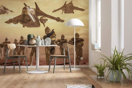 Dx8 040 Komar Star Wars Classic Clone Trooper Carta Da Parati In Tessuto Non Tessuto 400X280cm 8 Strisce Ambiente_D4D69017 D3Ad 4F9C A254 88C2679Ad737 | Yourdecoration.it