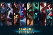 GBeye League of Legends Champions Poster 91.5x61cm | Yourdecoration.it