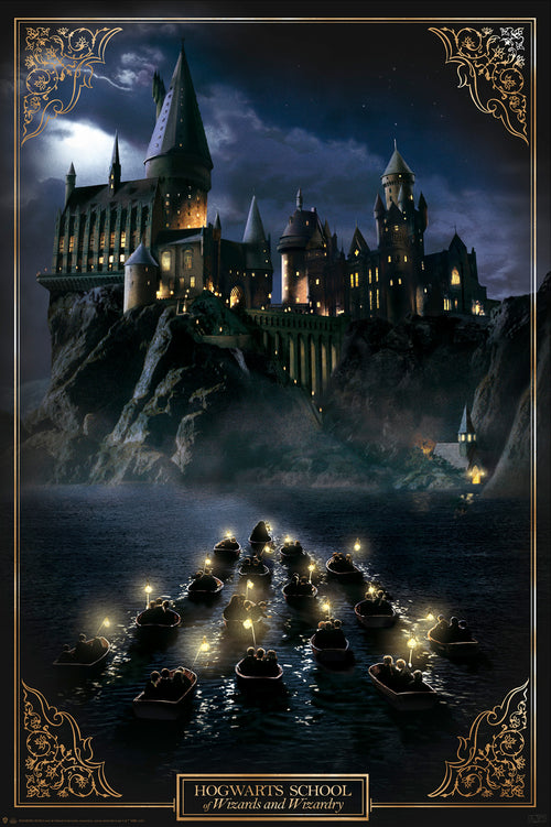 Gbeye Harry Potter Hogwarts Castle Poster 61X91 5cm | Yourdecoration.it