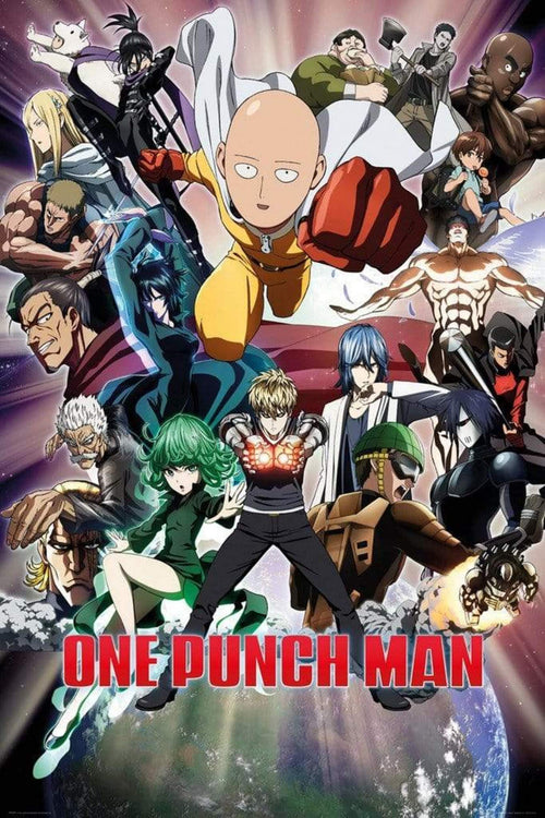 GBeye One Punch Man Group Poster 91,5x61cm | Yourdecoration.it