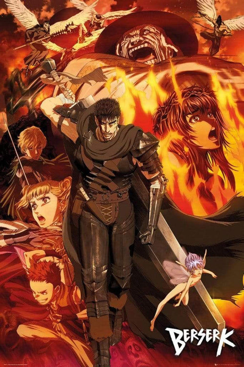 GBeye Berserk Collage Poster 61x91,5cm | Yourdecoration.it