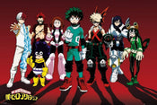 GBeye My Hero Academia Line Up Poster 91,5x61cm | Yourdecoration.it