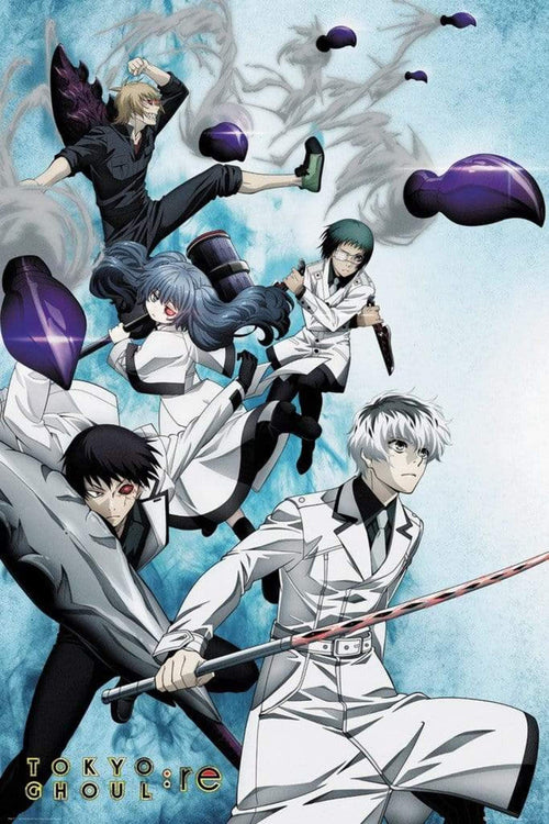 GBeye Tokyo Ghoul RE Key Art 2 Poster 61x91,5cm | Yourdecoration.it