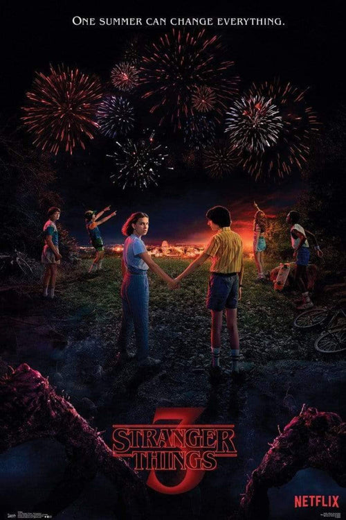 GBeye Stranger Things 3 Series 3 Key Art Poster 61x91,5cm | Yourdecoration.it