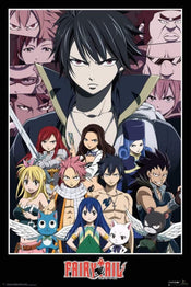 GBeye Fairy Tail Group Poster 61x91,5cm | Yourdecoration.it