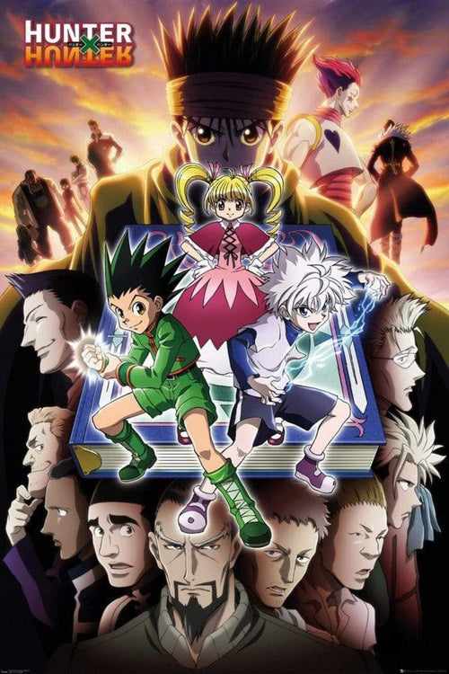 GBeye Hunter X Hunter Book Key Art Poster 61x91,5cm | Yourdecoration.it