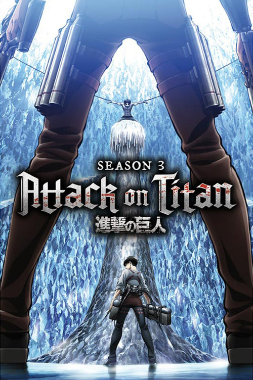 Gbeye GBYDCO030 Attack On Titan Key Art S3 Poster 61x 91-5cm | Yourdecoration.it