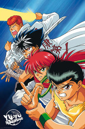 Gbeye GBYDCO086 Yu Yu Hakusho Group Poster 61x 91-5cm | Yourdecoration.it