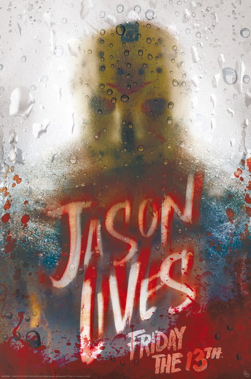 gbeye gbydco221 friday the 13th jason lives poster 61x91 5cm | Yourdecoration.it