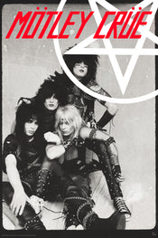 gbeye gbydco294 motley crue pentangle poster 61x91 5cm | Yourdecoration.it