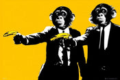 GBeye Monkeys Bananas Poster 91,5x61cm | Yourdecoration.it