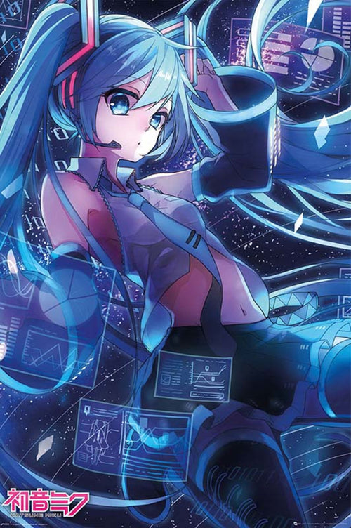 GBeye Hatsune Miku Screen Poster 61x91,5cm | Yourdecoration.it