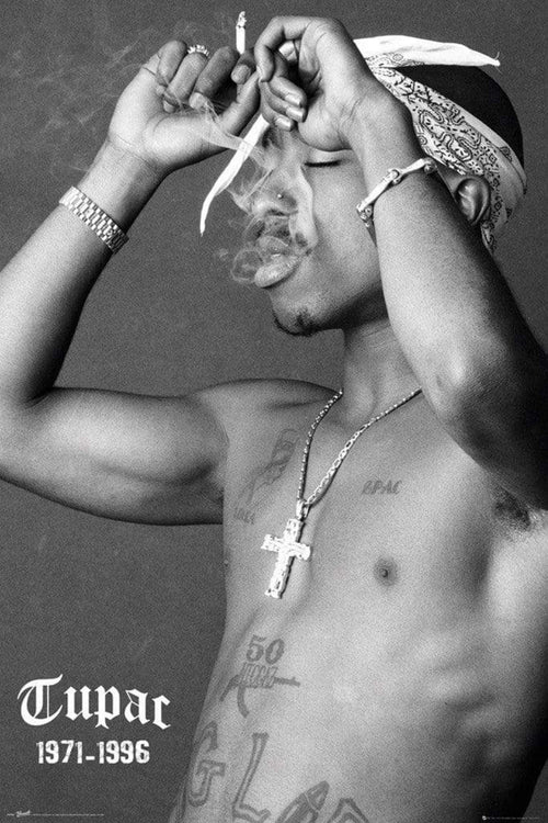 GBeye Tupac Smoke Poster 61x91,5cm | Yourdecoration.it