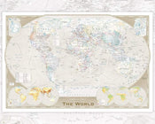 GBeye World Map Tripel Poster 50x40cm | Yourdecoration.it
