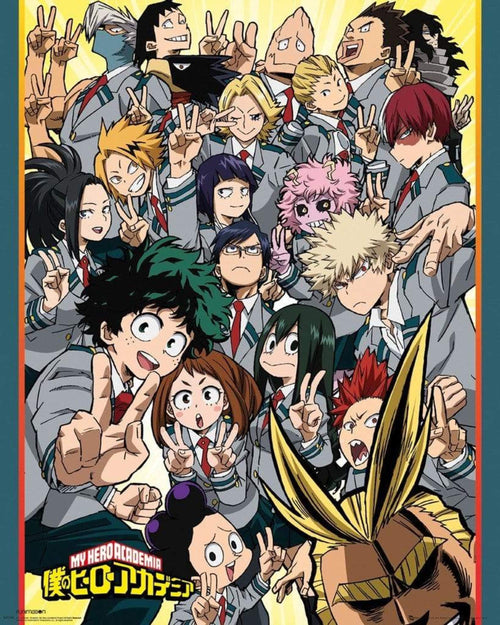 GBeye My Hero Academia School Compilation Poster 40x50cm | Yourdecoration.it