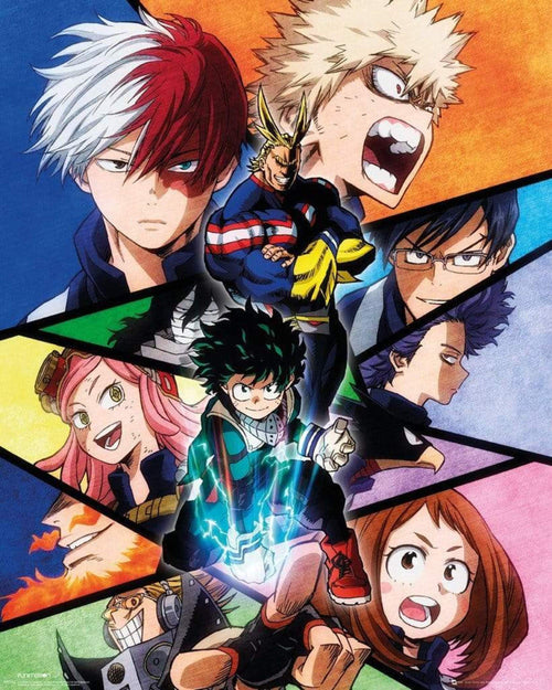 GBeye My Hero Academia Group Poster 40x50cm | Yourdecoration.it