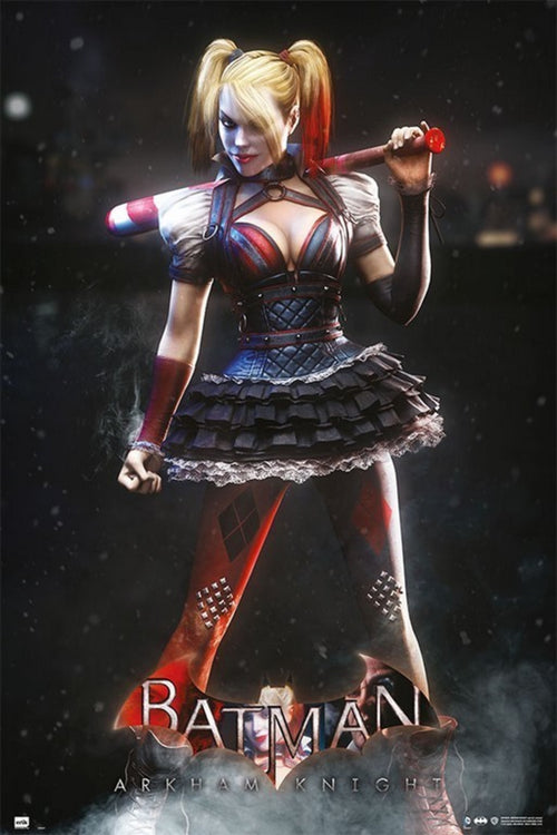 Grupo Erik GPE4917 Dc Comics Batman Arkham Knight Harley Quinn Poster 61X91,5cm | Yourdecoration.it