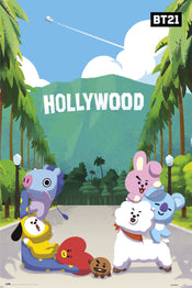 Grupo Erik GPE5358 Bt21 Holliwood Poster 61X91,5cm | Yourdecoration.it