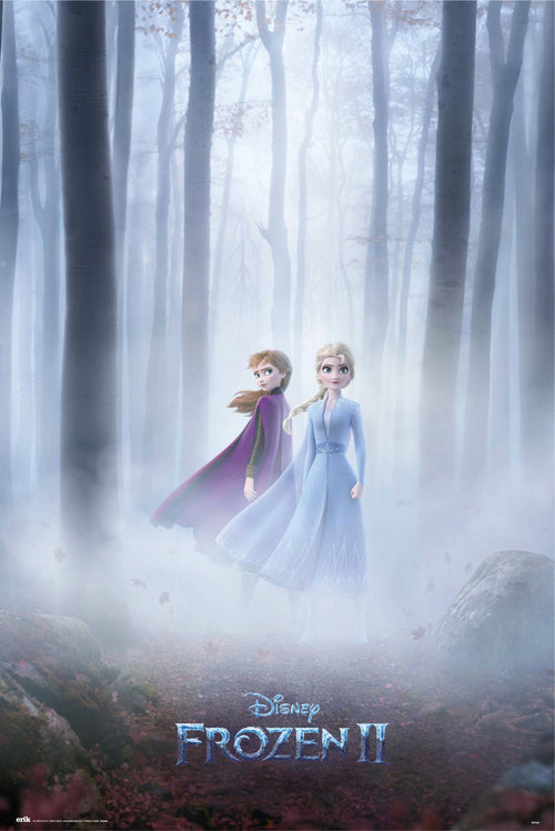 Grupo Erik GPE5385 Disney Frozen Sisters Poster 61X91,5cm | Yourdecoration.it