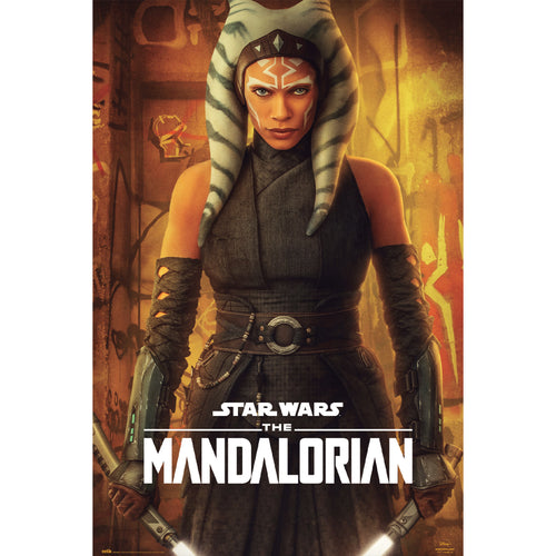 Grupo Erik GPE5494 Star Wars The Mandalorian Ahsoka Tano Poster 61X91,5cm | Yourdecoration.it