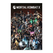 Grupo Erik GPE5510 Mortal Kombat Characters Poster 61X91,5cm | Yourdecoration.it