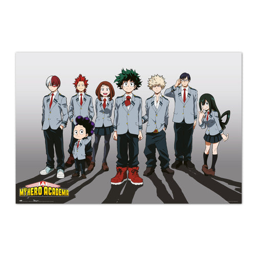 Grupo Erik Gpe5596 Poster My Hero Academia Uniform Version | Yourdecoration.it