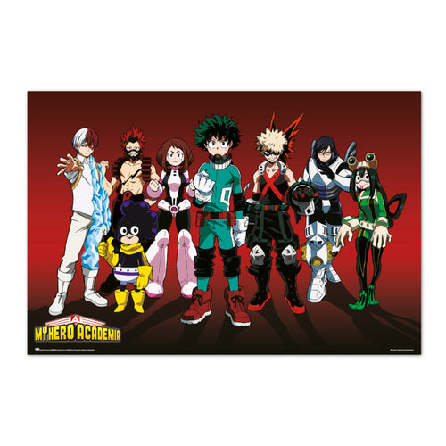 Grupo Erik Gpe5597 Poster My Hero Academia Hero Version | Yourdecoration.it