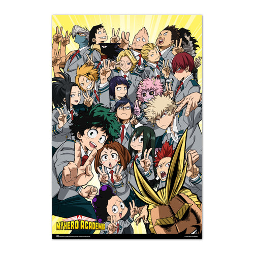 Grupo Erik Gpe5598 Poster My Hero Academia U A Class 1 A | Yourdecoration.it