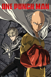 Grupo Erik Gpe5621 One Punch Man Saitama Vs Genos Poster 61x91 5cm | Yourdecoration.it