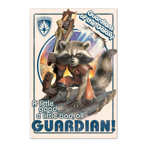 Grupo Erik Gpe5649 Marvel Guardians Of The Galaxy Rocket Baby Groot Poster 61X91 5cm | Yourdecoration.it