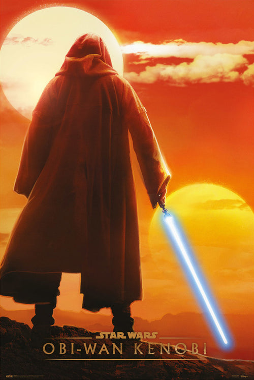 Grupo Erik Gpe5663 Star Wars Kenobi Twin Suns Poster 61x91 5cm | Yourdecoration.it