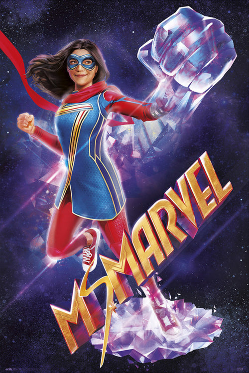 Grupo Erik Gpe5665 Ms Marvel Super Hero Poster 61x91 5cm | Yourdecoration.it