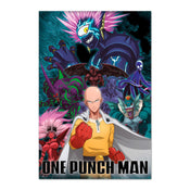 Grupo Erik Gpe5680 One Punch Man Saitama Vs Villain Poster 61x91 5cm | Yourdecoration.it