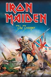 grupo erik gpe5705 iron maiden the trooper poster 61x91,5cm | Yourdecoration.it