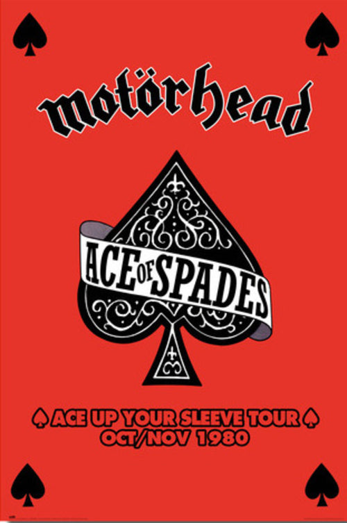 grupo erik gpe5710 motorhead ace up your sleeve tour poster 61x91-5 cm | Yourdecoration.it