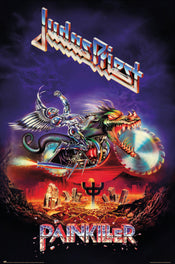 grupo erik gpe5713 judas priest painkiller poster 61x91,5cm | Yourdecoration.it