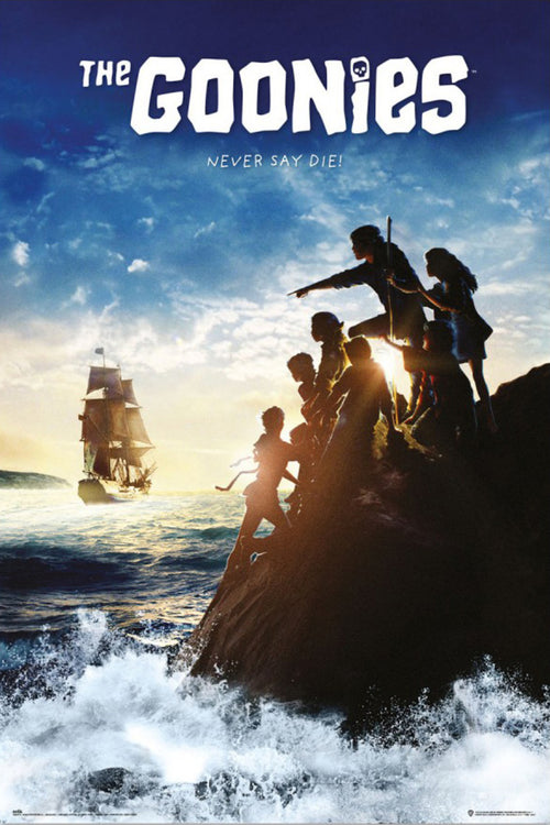 grupo erik gpe5721 the goonies never say die poster 61x91 5cm | Yourdecoration.it