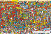 grupo erik gpe5728 where s wally poster 61x91 5cm | Yourdecoration.it